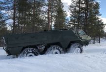 Finland Latvia Patria 6x6