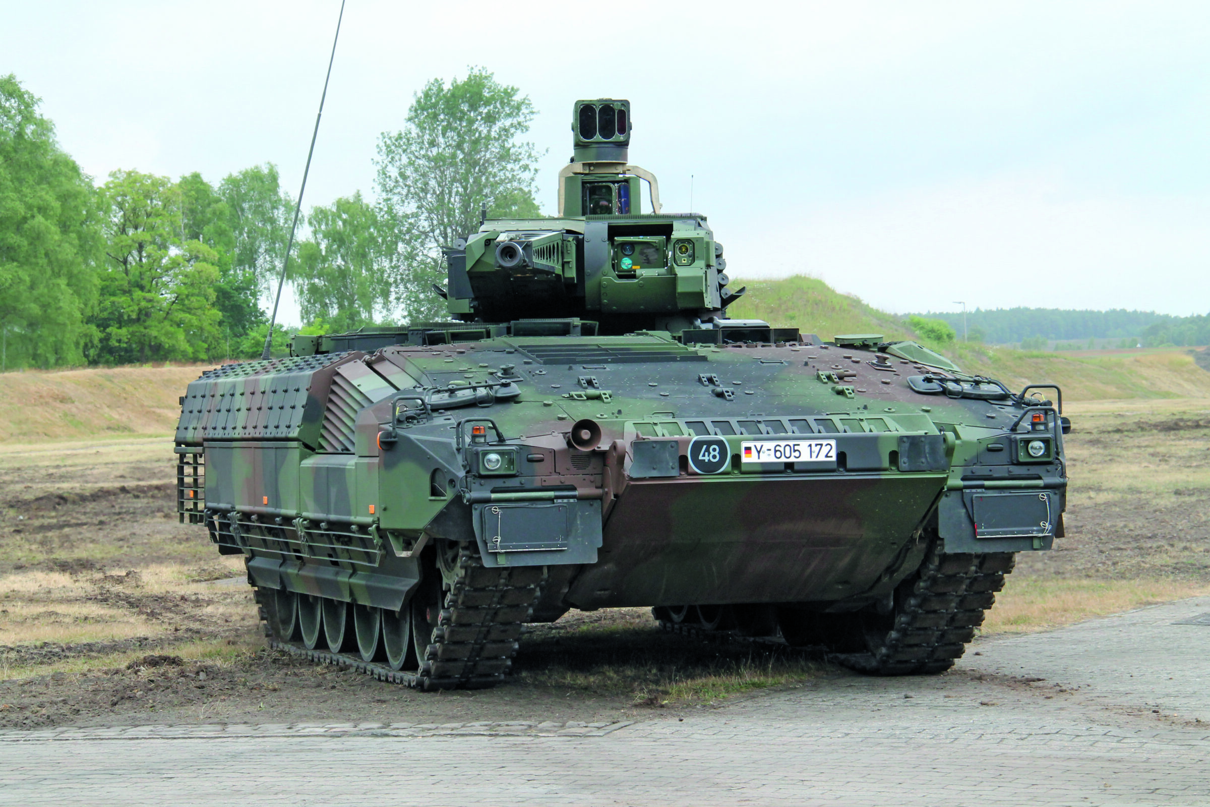 German infantry fighting store vehicle