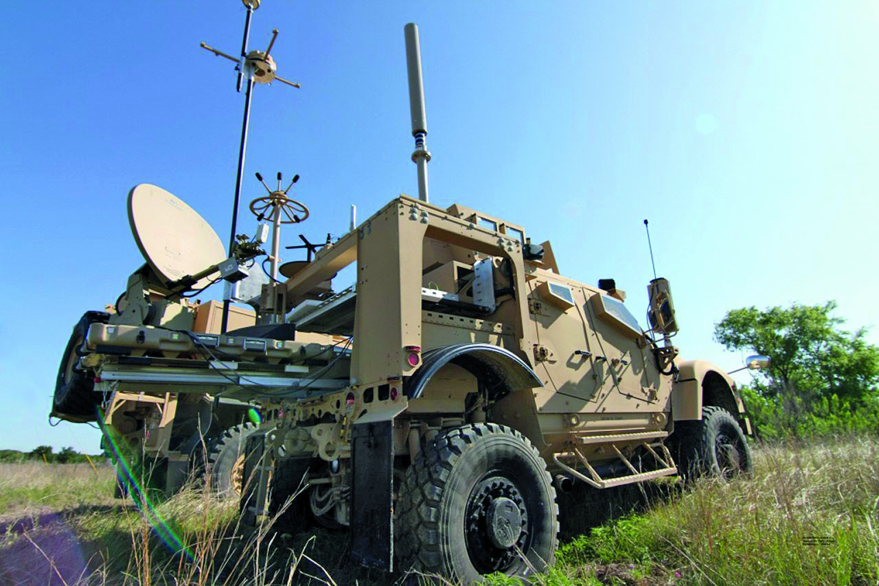 The US Army's PROPHET system seen here in vehiclemounted form