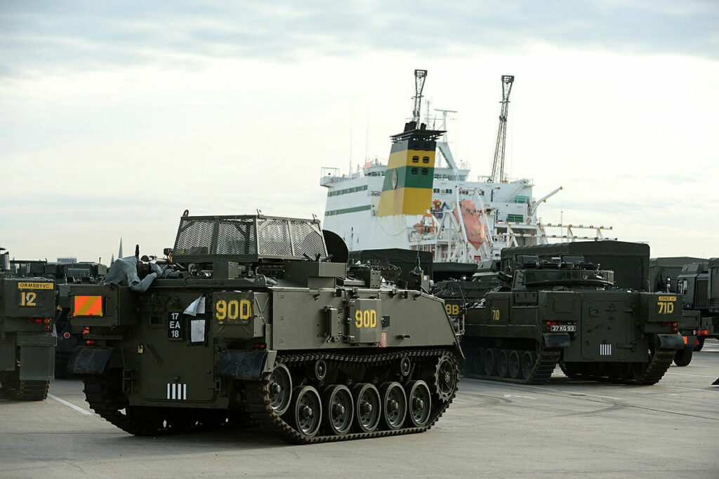Assessing armoured vehicle requirements for strategic power projection