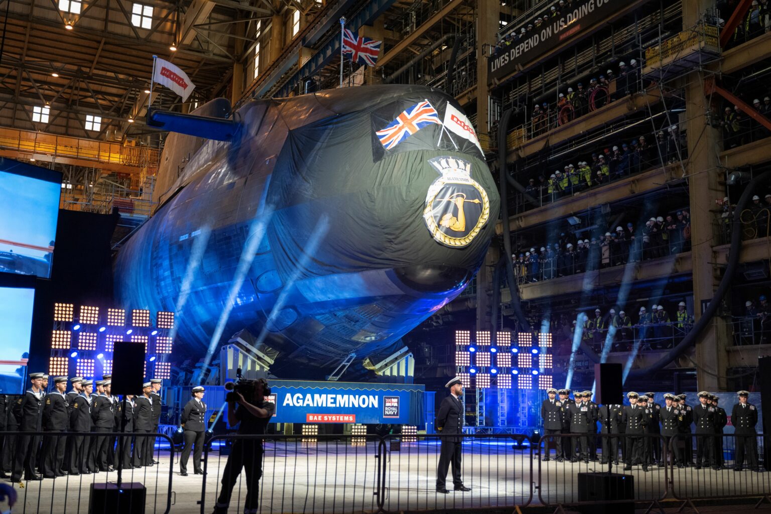 Sixth Royal Navy Astute-class SSN officially named Agamemnon - European ...