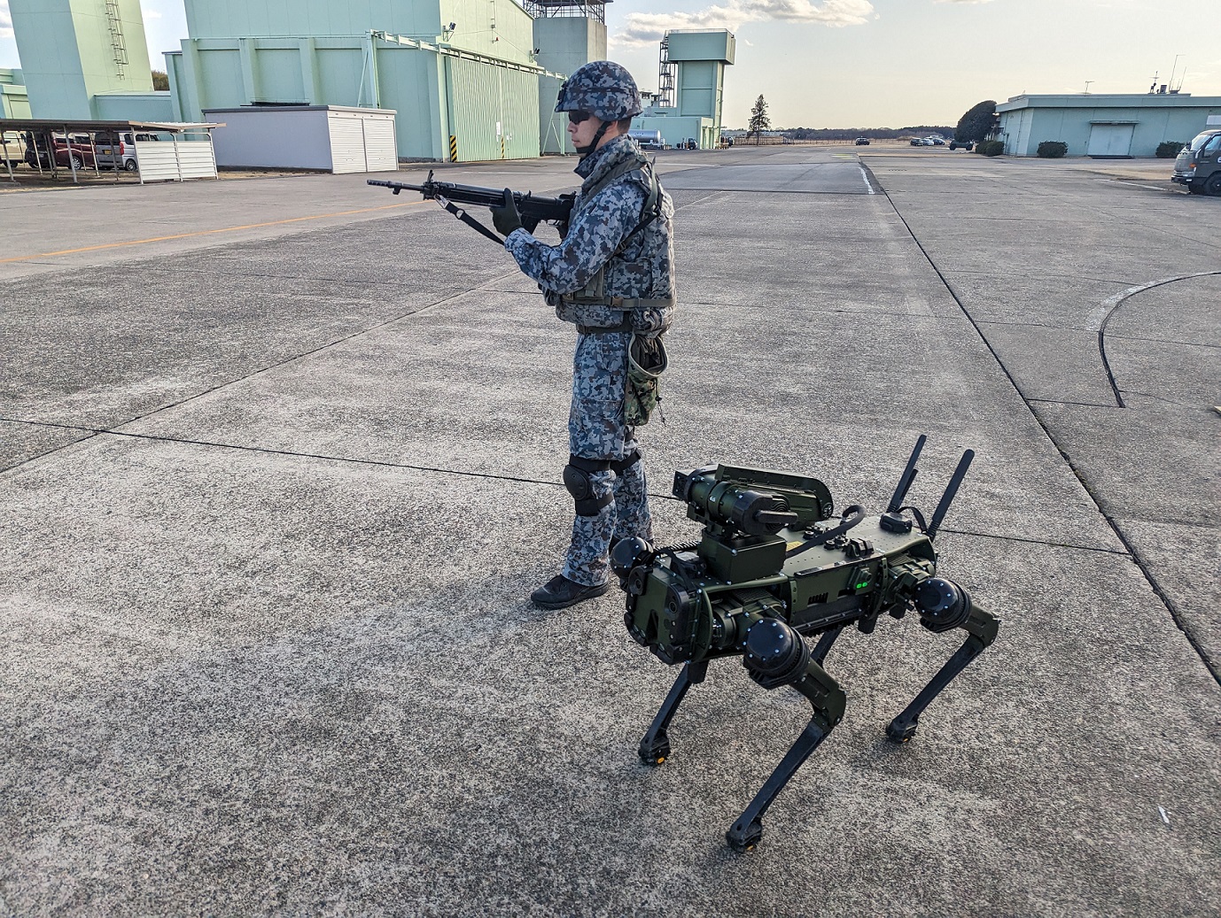 JASDF trialling robotic dogs as its first foray into the UGV domain ...