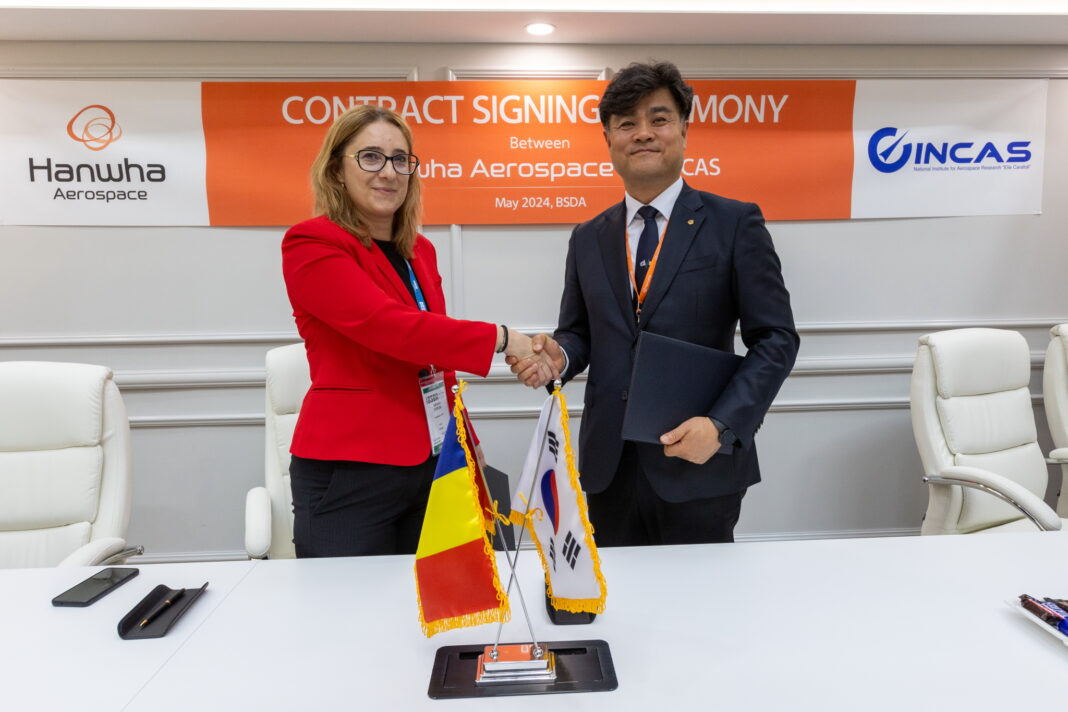 Hanwha Aerospace Signs R&d Co-operation Contract With Romania’s Incas 