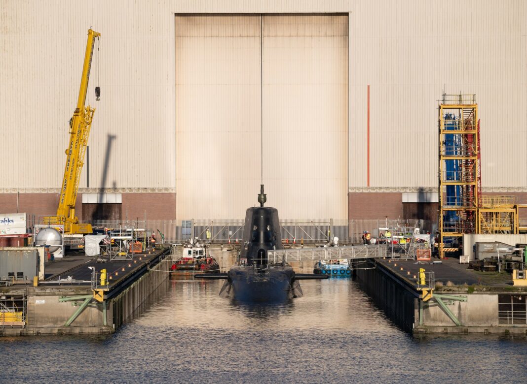 Sixth Royal Navy Astute-class SSN enters the water - European Security ...