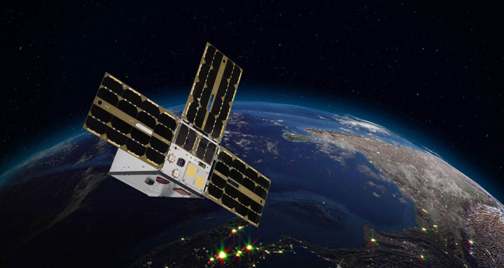 SATurnin-1Caption: The SATurnin-1, the first Czech military spy satellite, was launched on 14 January 2025. [VZLU AEROSPACE]