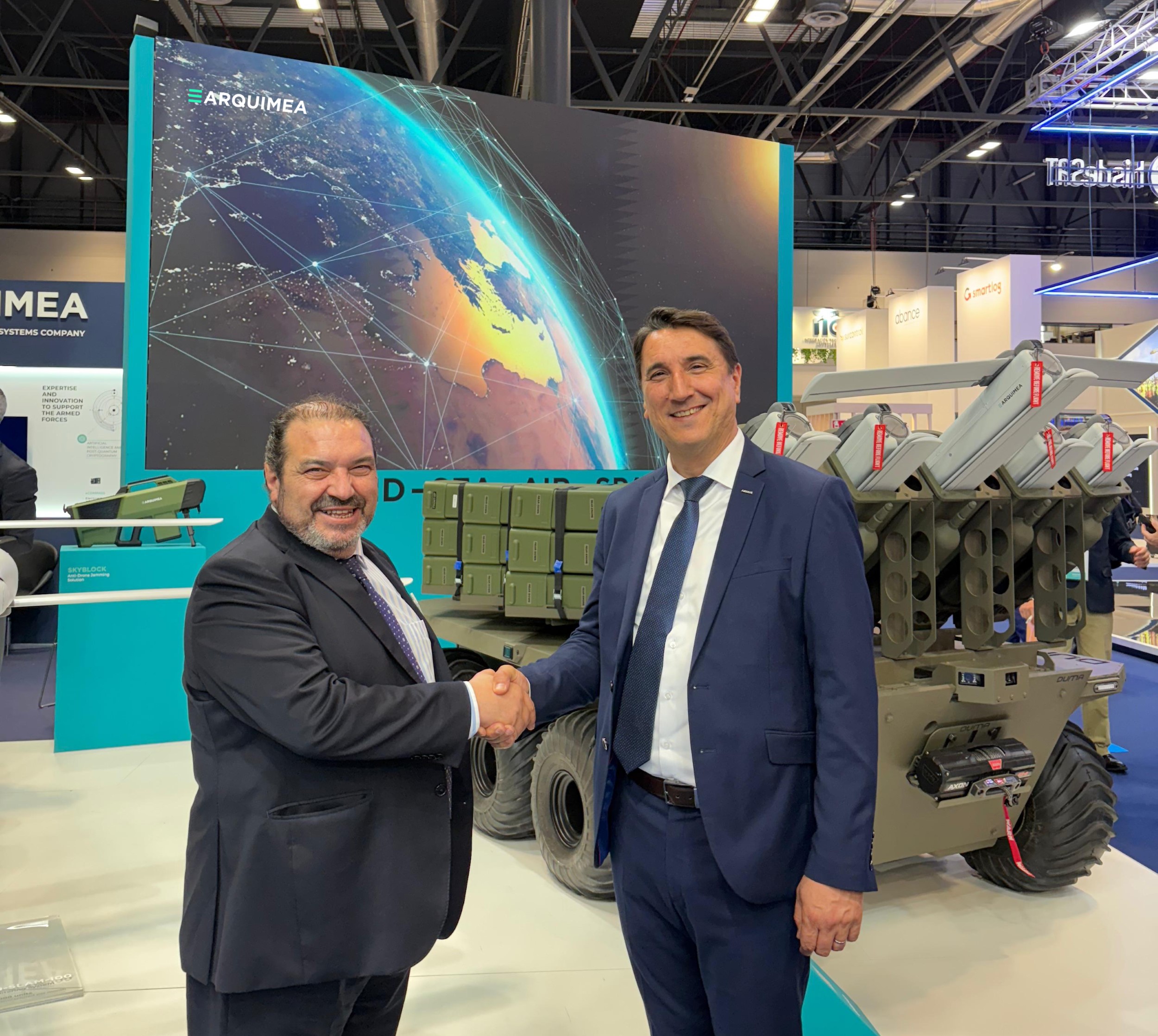 Airbus and Arquimea at FEINDEF (Arquimea)