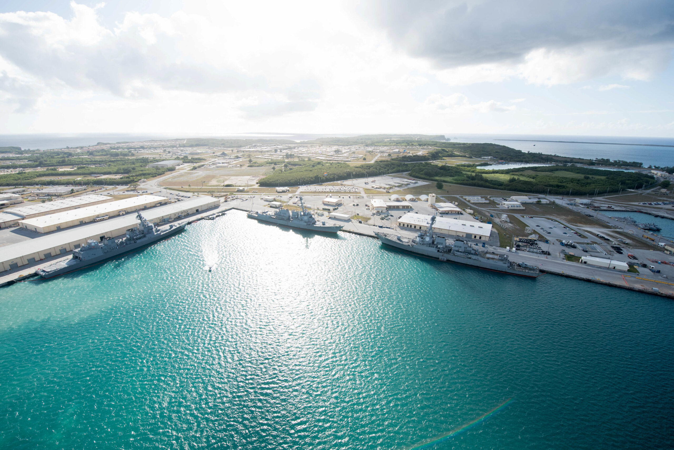 Naval Base Guam Aerial