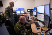 The European Super RAP developed by NATO’s ACCS is shared with NATO’s Allied Air Command headquarters in Ramstein, western Germany. Two CAOCS, controlling NATO airspace above northern and southern Europe, generate these RAPs. [NATO]
