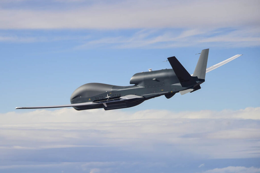 An RQ-4D of the NATO Alliance Ground Surveillance system. [Northrop Grumman]