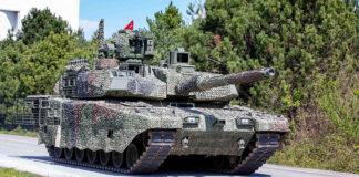 The ‘Yeni Altay’ (ENG: New Altay) pictured here is understood to represent the serial production version of the Altay T1. [BMC Otomotiv]