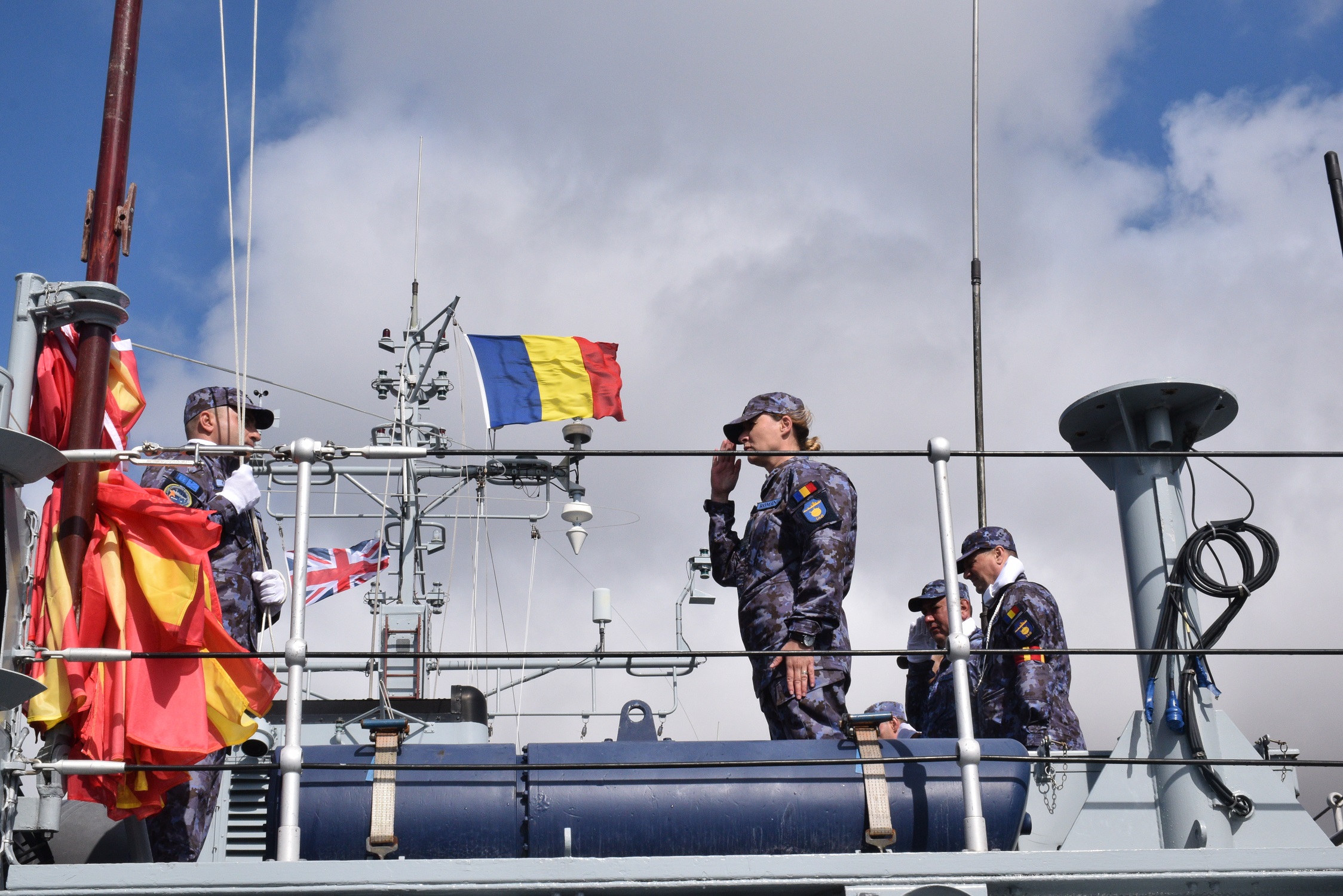 Flag on Pembroke (DE&S)