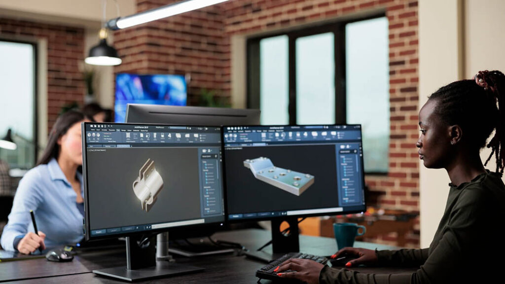 Digital engineering of a 3D model. [Picture © Dragos Condrea via Canva.com]