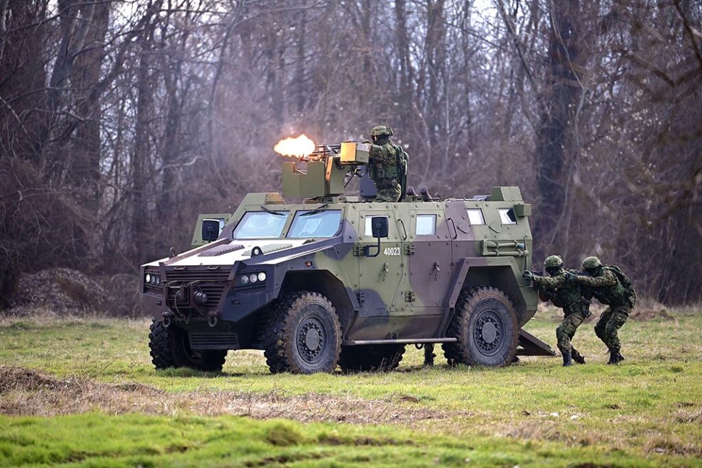 The Miloš is another relatively successful platform, given it has been exported to Cyprus and Senegal. In addition to a patrol role, Yugoimport markets other variants including command, ATGM carrier, artillery reconnaissance, and ambulance variants. [Yugoimport]