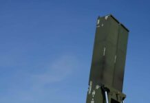 An LRHW launcher on static display in the firing position on 9 July 2025 during Talisman Sabre 25. [US Army/Sgt Perla Alfaro]