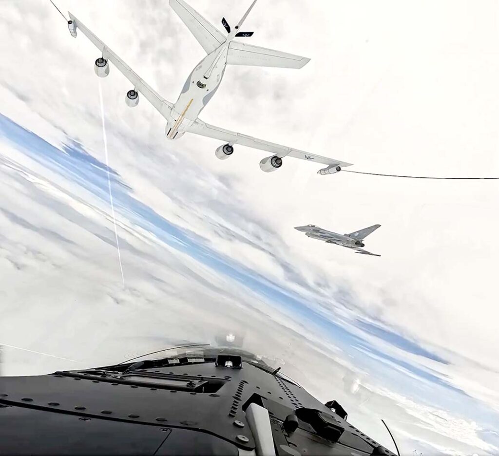 Following Exercise Pacific Skies, an MSM KC-135 deployed to Germany, supporting Luftwaffe routine training, demonstrating the company’s ability to reinforce operational flexibility, while preserving military assets to undertake higher-priority missions. [Metrea Strategic Mobility]