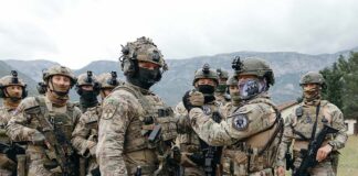 Soldiers from the Czech company, part of the EUFOR Multinational Battalion, conducted a series of joint training exercises in Mostar alongside operators from Bosnia’s State Investigation and Protection Agency (SIPA). [EUFOR BiH]