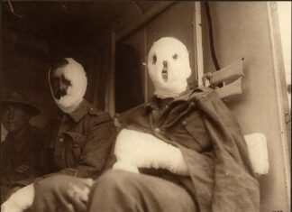 Canadian Mustard gas victims in 1917. Casualties from CBRN weapons have been a planning consideration for over 100 years. [Archives of Ontario; via Wikimedia commons, Public Domain]