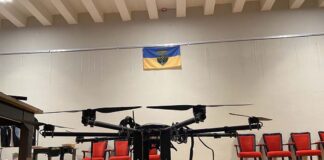 UAVs have emerged as the signature weapon of the ongoing Ukraine conflict. That country’s government plans to manufacture 4.5 million such aircraft by the end of 2025. [Trydence, via Wikimedia Commons; CC-BY-SA 4.0]