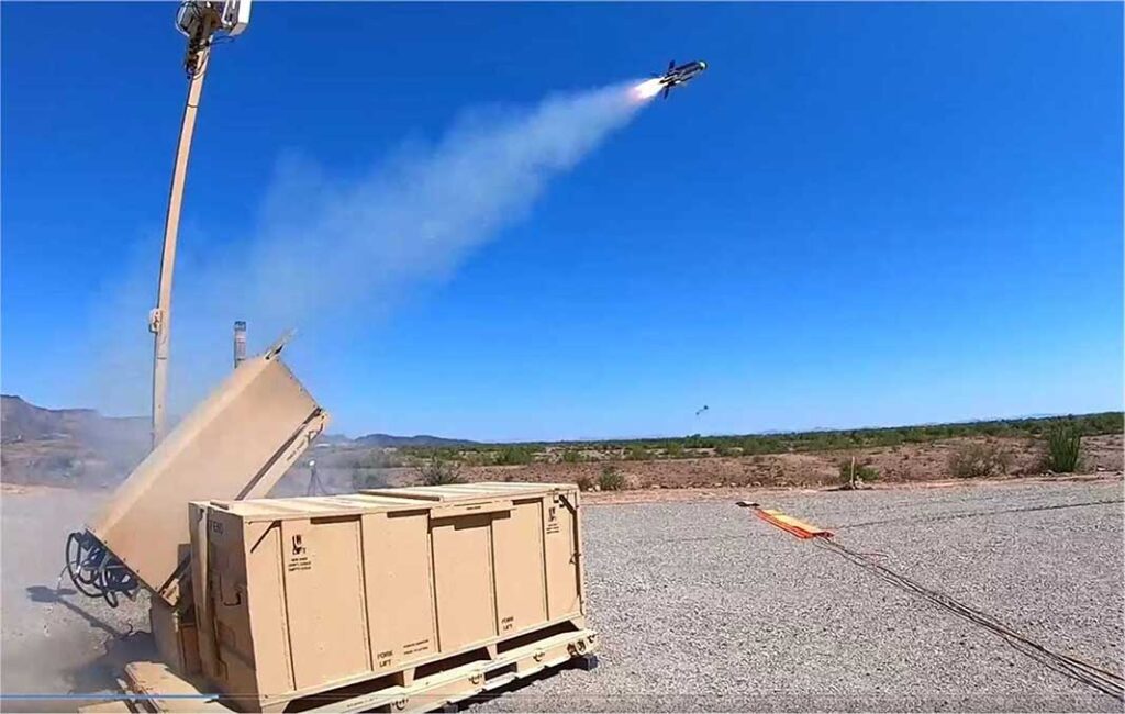 Qatar’s 2025 order is the first export sale for Raytheon’s FS-LIDS C-UAV system. [Raytheon]