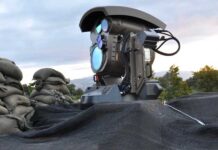 Rafael’s Iron Beam HEL weapon system. [Israeli MoD]