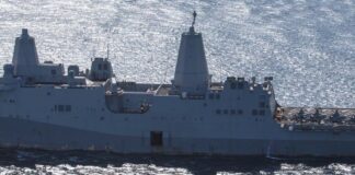 During RIMPAC 2024, USN crew successfully 3D-printed a replacement part onboard USS Somerset. [US Navy]