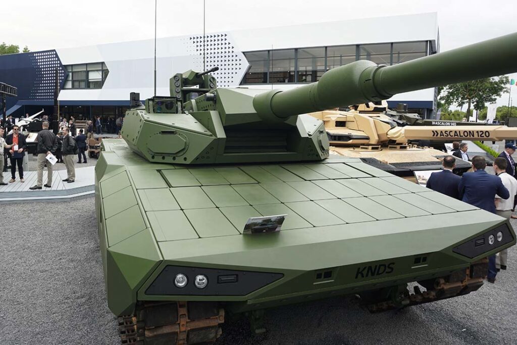 Leopard 2 A-RC 3.0 with an uncrewed and isolated turret housing a 120 mm smoothbore gun. (RecoMonkey)