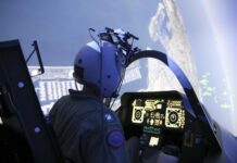 F-35 pilots hone tactics with USN collaborative combat aircraft in NAWCAD’s Joint Simulation Environment